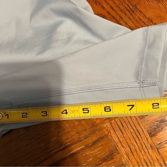 Girlfriend Collective Diana Sky Drawstring Shorts Sz S - Picture 8 of 8